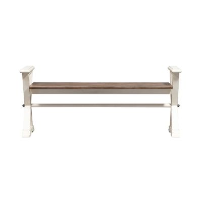 Liberty Furniture Abbey Road Bed Bench in White