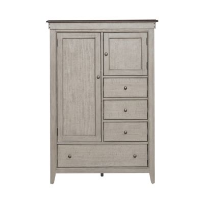 Liberty Furniture Ivy Hollow Door Chest in Dusty Taupe