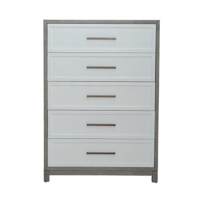 Liberty Furniture Palmetto Heights Five Drawer Chest in Two-Tone