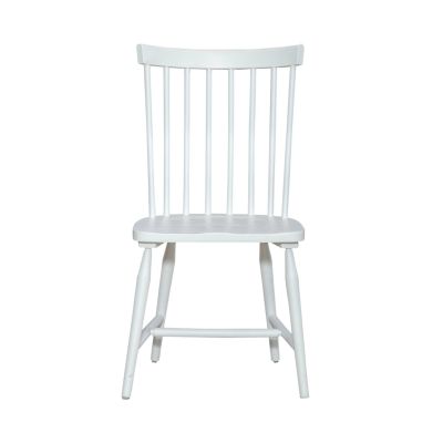 Liberty Furniture Palmetto Heights Spindle Back Side Chair in Two-Tone