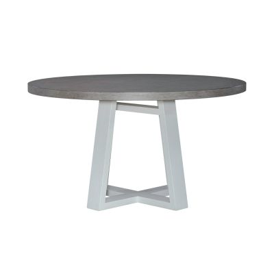 Liberty Furniture Palmetto Heights Pedestal Table in Two-Tone