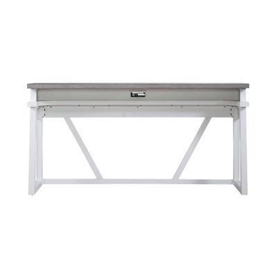 Liberty Furniture Palmetto Heights Console Bar Table in Two-Tone