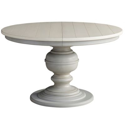 Universal Summer Hill French Gray Round Dining Table