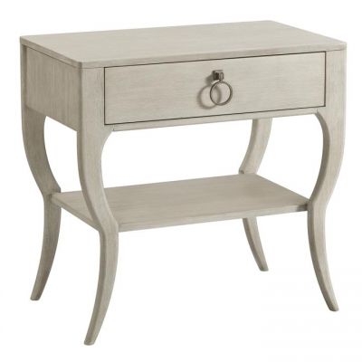 Riverside Furniture Maisie Accent Nightstand in Champagne