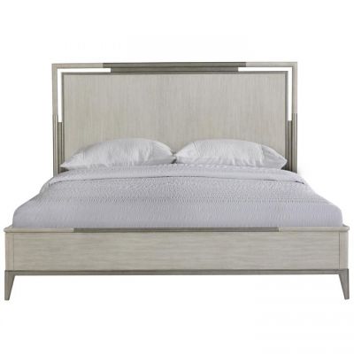 Riverside Furniture Maisie King Panel Bed in Champagne