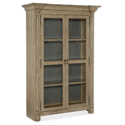 Hooker Ciao Bella Display Cabinet in Light Wood