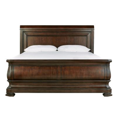Universal Reprise Classical Cherry Sleigh Queen Bed