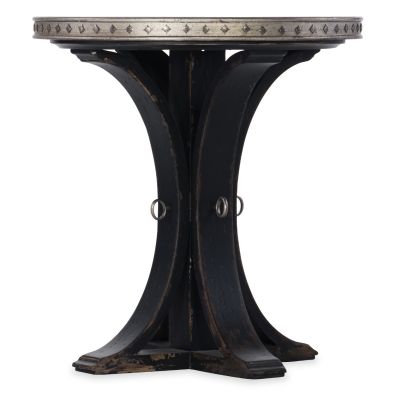 Hooker Sanctuary French 75 Champagne Table in Black