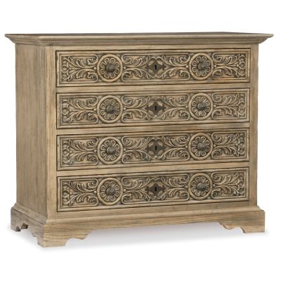 Hooker Hill Country Floresville Bachelors Chest in Sandstone
