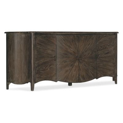 Hooker Traditions Entertainment Console in Dark wood