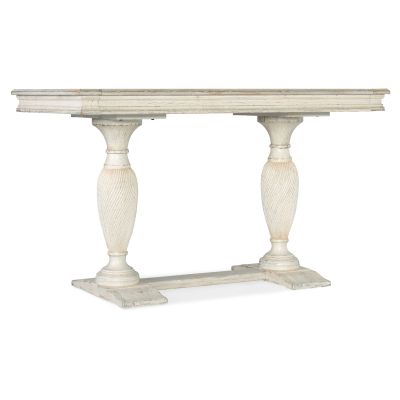 Hooker Traditions Friendship Table with Two 12-inch Leaves in White