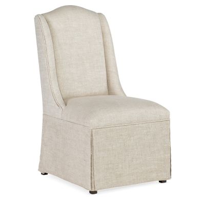 Hooker Traditions Slipper Side Chair in White