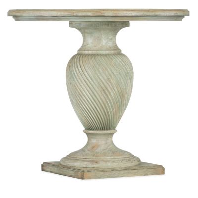 Hooker Traditions Round End  Table in Pistachio
