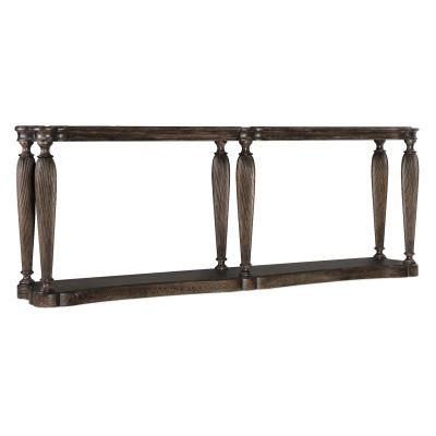 Hooker Traditions Console Table in Dark Wood