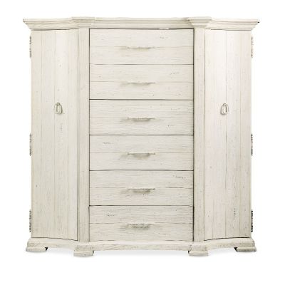 Hooker Traditions Gentlemans Chest in White
