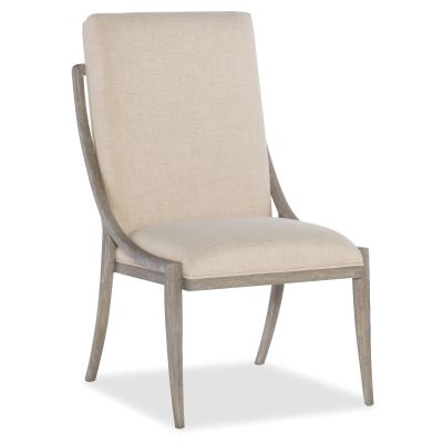 Hooker Affinity Slope Side Chair in Gray
