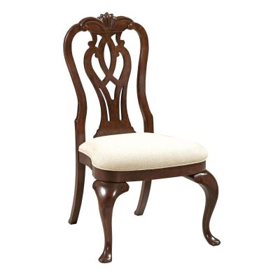 Kincaid Hadleigh Queen Anne Side Chair in brown
