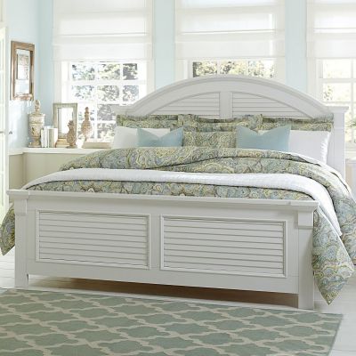 Liberty Furniture Summer House I White Panel Bed in White