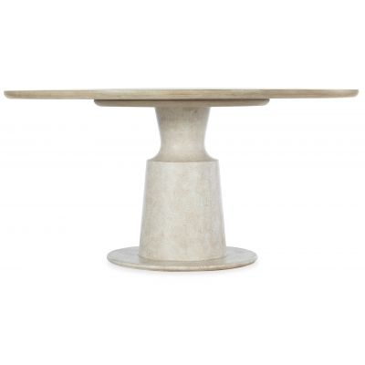 Hooker Cascade Light Wood 60 Inch Round Pedestal Dining Table