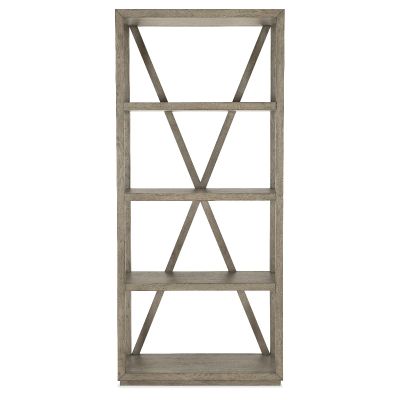 Hooker Linville Falls Wisemans View Etagere in Medium Wood