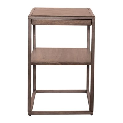 Liberty Furniture Jamestown Chair Side Table in Brown