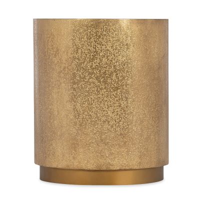 Hooker Melange Audra Round Accent Table in Golds