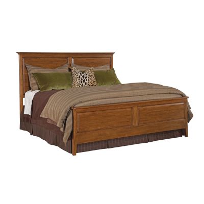 Kinciad Cherry Park Panel Bed  in brown