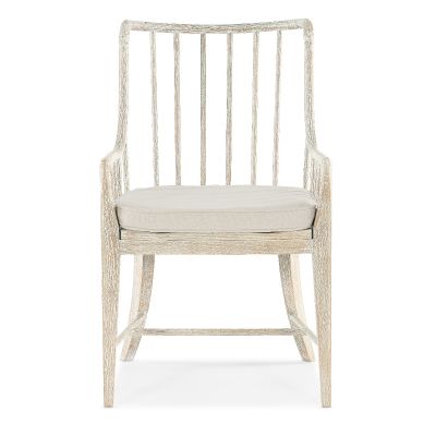 Hooker Serenity Bimini Spindle Arm Chair in Light Wood