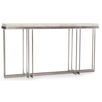Hooker Melange Blaire Console Table in Silver