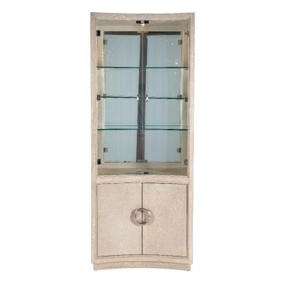Hooker Nouveau Chic Display Cabinet in Light Wood
