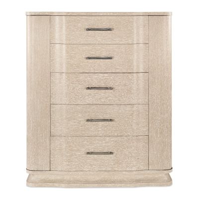 Hooker Nouveau Chic Five Drawer Chest in Light Wood