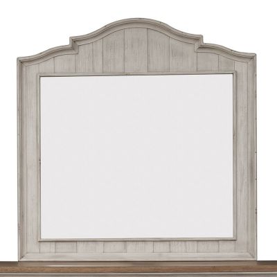 Liberty Furniture Farmhouse Reimagined Dresser Mirror in White