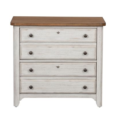 Liberty Furniture Farmhouse Reimagined Lateral File in White
