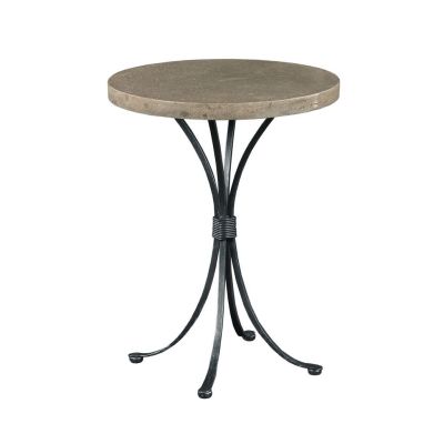 Kinciad Modern Classics Accents Round End Table in brown