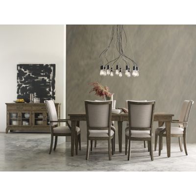 Kincaid Furniture Plank Road Dining Room Set in Natural