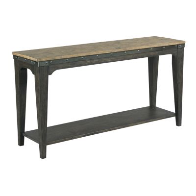 Kincaid Plank Road Artisans Hall Console Table in Charcoal Finish
