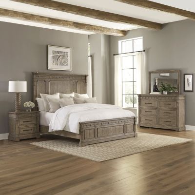 Liberty Furniture Town & Country Panel Bedroom Set