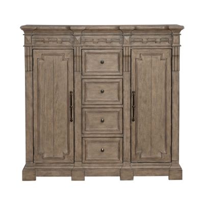 Liberty Furniture Town & Country Four Drawer Two Door Chesser in Dusty Taupe