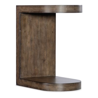Hooker Commerce & Market Accent C Table in Medium Wood
