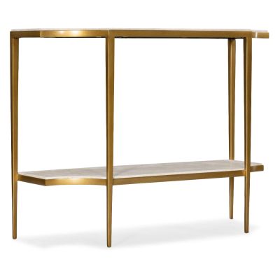 Hooker Commerce & Market Console Table in Golds