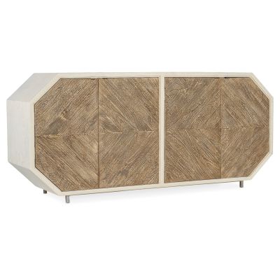 Hooker Commerce & Market Angles Credenza in White