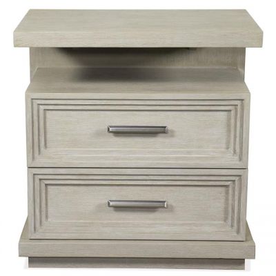 Riverside Furniture Cascade Dovetail Two Drawer Nightstand