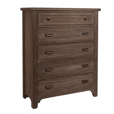 Vaughan Bassett Bungalow Five Drawer Chest in Folkstone