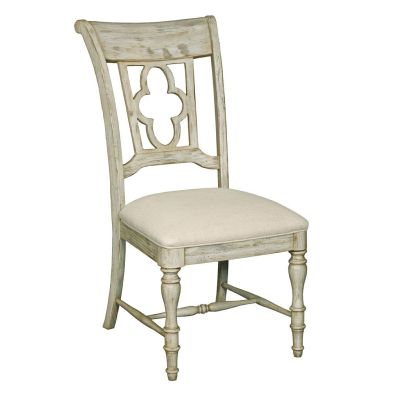 Kincaid Weatherford- Cornsilk Side Chair in white