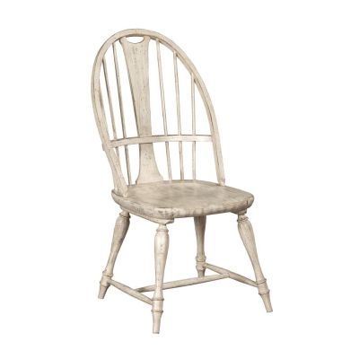 Kincaid Weatherford- Cornsilk Baylis Side Chair in white