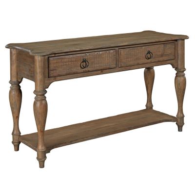 Kincaid Weatherford- Heather Sofa Table in gray-brown