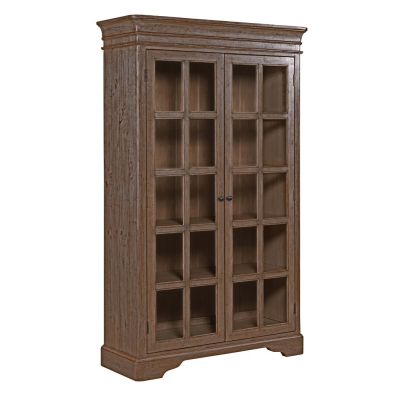 Kincaid Weatherford- Heather Clifton China Cabinet in gray-brown