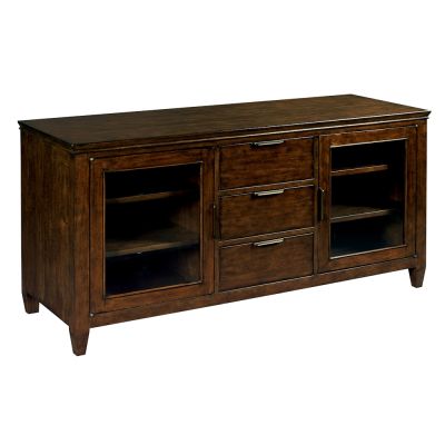 Kincaid Elise Accord 58" Entertainment Console in brown