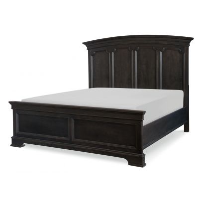 Legacy Classic Townsend Arched Queen Panel Bed in Dark Sepia