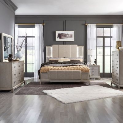 Liberty Furniture Montage Upholstered Bedroom Set